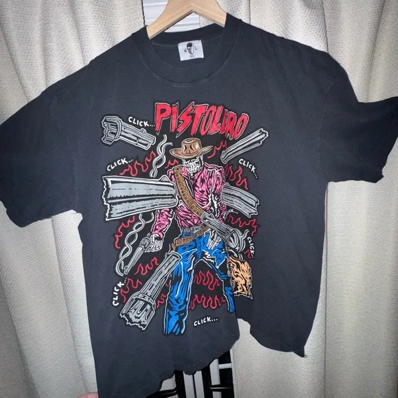 Warren Lotas Pistolero Graphic T-Shirt - Picture 1 of 3
